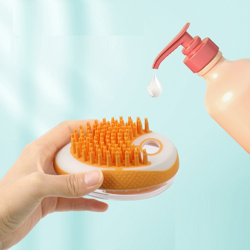 Soft Silicone Pets Hair Grooming Comb